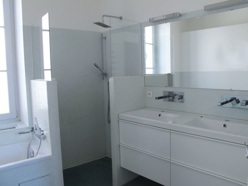salle de bain en mosaïque