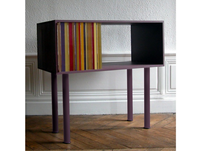 meuble vitrine sérigraphiée