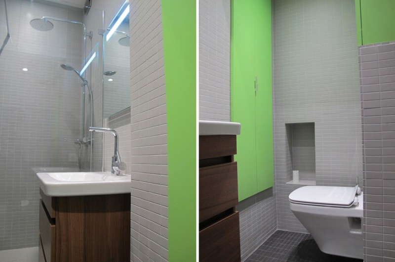 Salle de bain optimisée