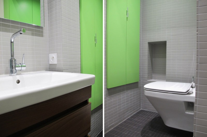 Salle de bain optimisée
