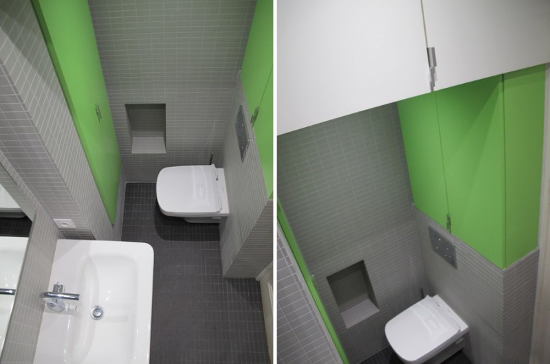 Salle de bain optimisée
