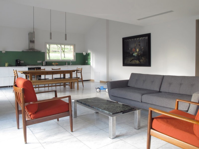 Salon contemporain