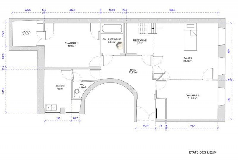 Plan états des lieux.