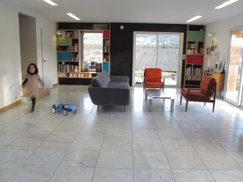 salon bibliothèque