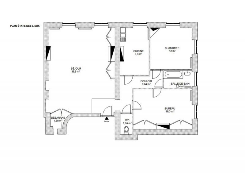 Plan d'états des lieux