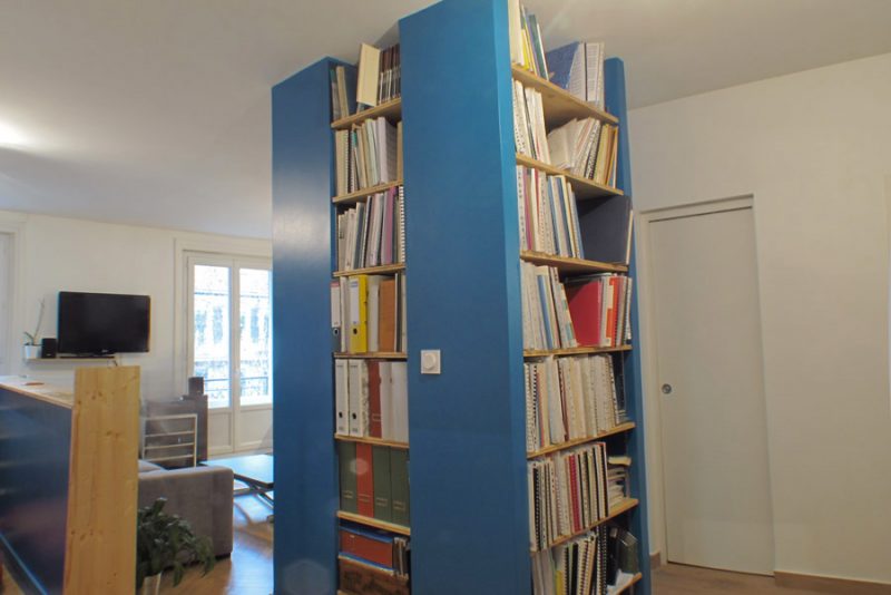 pilier bibliothèque
