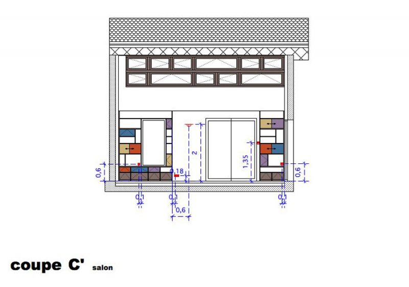 Plan de la bibliothèque sur mesure