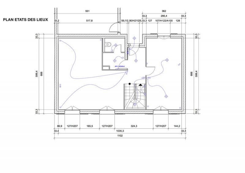 plan avant travaux