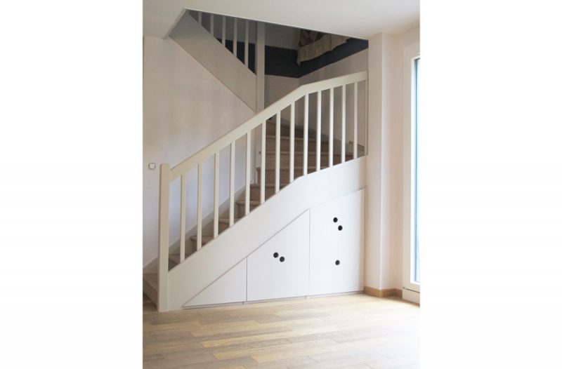 agencement sur mesure dessiné par l'architecte d'intérieur
