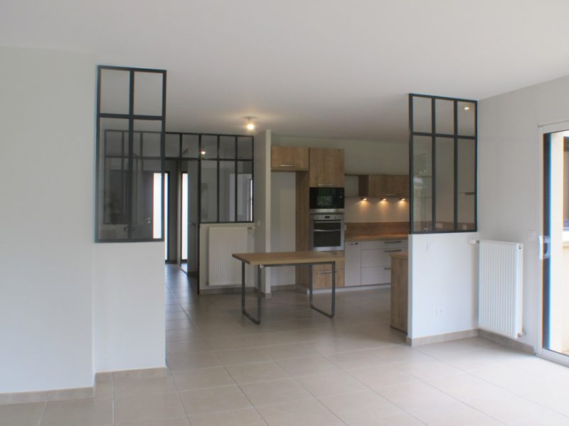 verrière d'atelier dans cuisine