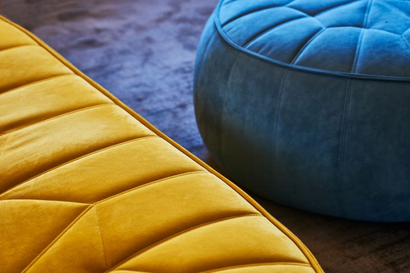 détail fauteuil ottoman