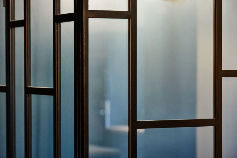 détail de la verrière sur mesure